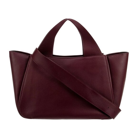 Cuyana Mila Satchel in Cherry Red - Picture 8 of 12